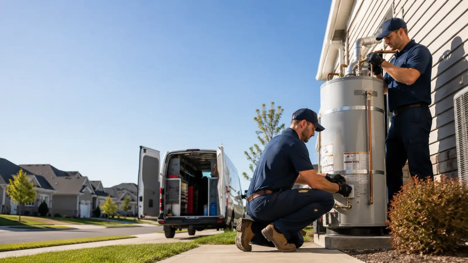 Water Heater Installation in Hebron, ME